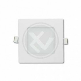 Plafon LED kwadratowy podtynkowy 6W Proma - biała ciepła