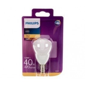 Żarówka LED Philips E14 5,5W P45 - biała ciepła