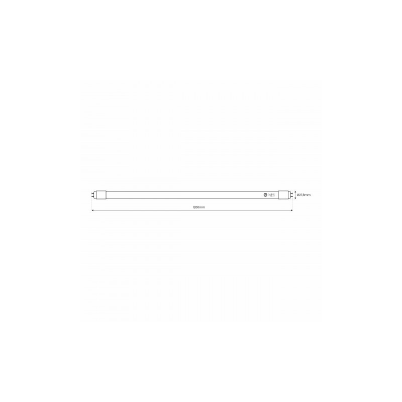 Świetlówka LED 18W 1850lm 6500K 120cm