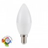 Żarówka LED V-TAC 5.5W E14 C37 Świeczka VT-2226 6400K CRI95+ 470lm