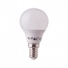 Żarówka LED V-TAC SAMSUNG CHIP 7W E14 Kulka P45 VT-290 3000K 600lm 5 Lat Gwarancji
