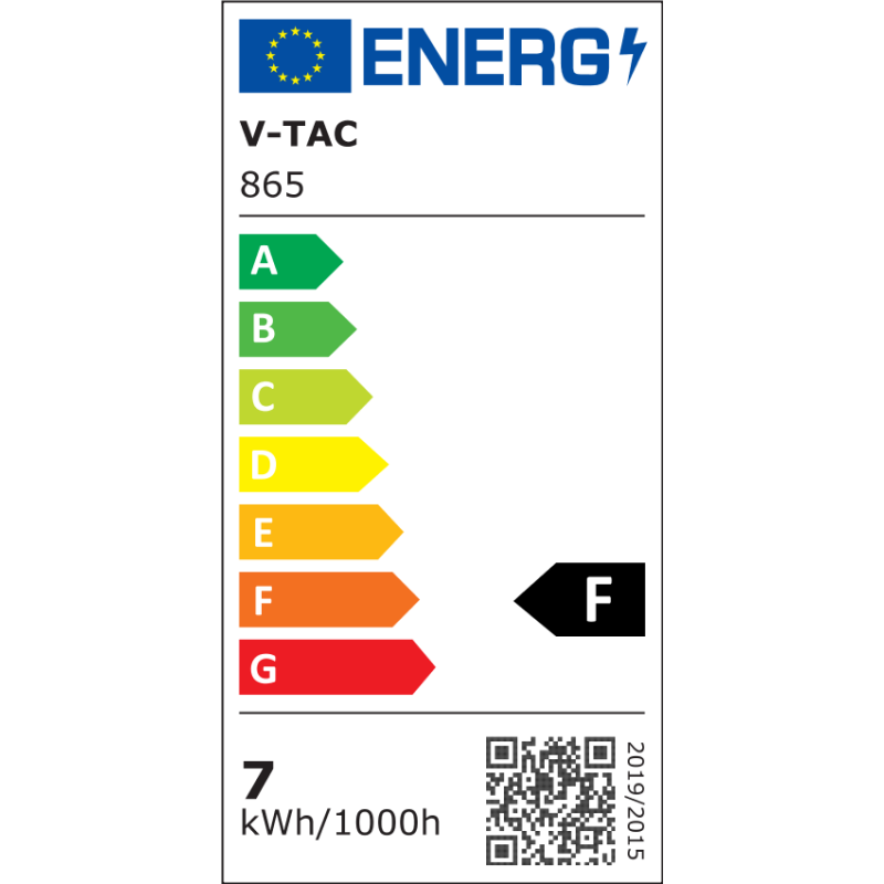 Żarówka LED V-TAC SAMSUNG CHIP 7W E14 Kulka P45 VT-290 6000K 600lm 5 Lat Gwarancji