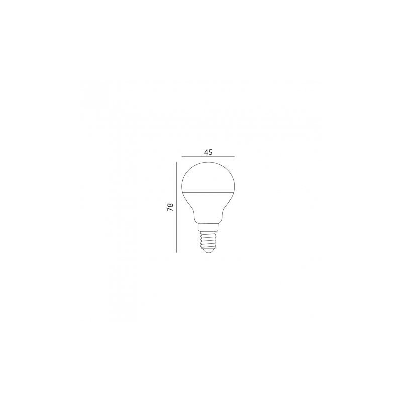 Żarówka LED E14 LED2B 7,5W 600lm - 3000K