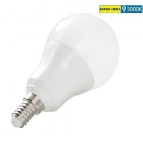 Żarówka LED E14 9W 720lm A60 mleczna bańka AIGOSTAR® - b. ciepła