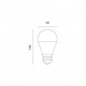 Żarówka LED E27 GS PREMIUM 7W 560lm - 4000K