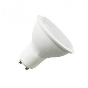 Żarówka LED GU10 230V 7W 560lm EcoLight mleczna - biała ciepła
