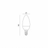 Żarówka LED SW 1,5W E14 barwa ZIMNOBIAŁA