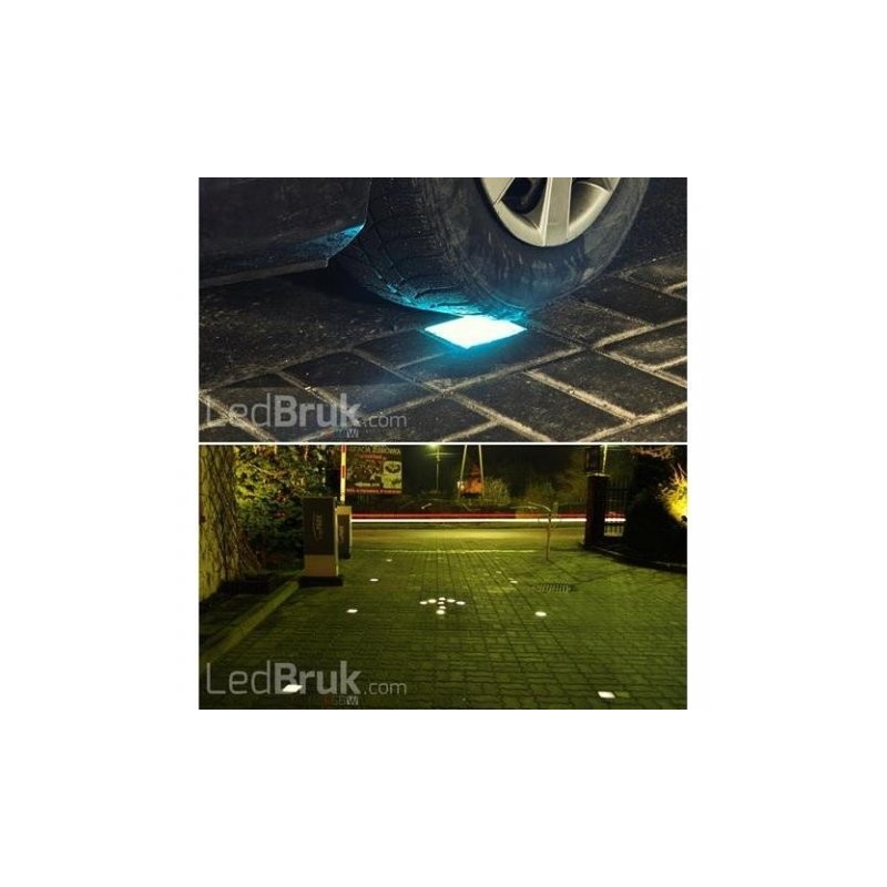 Świecąca kostka brukowa LED Lento T. RGB+BZ - zestaw 18SZT