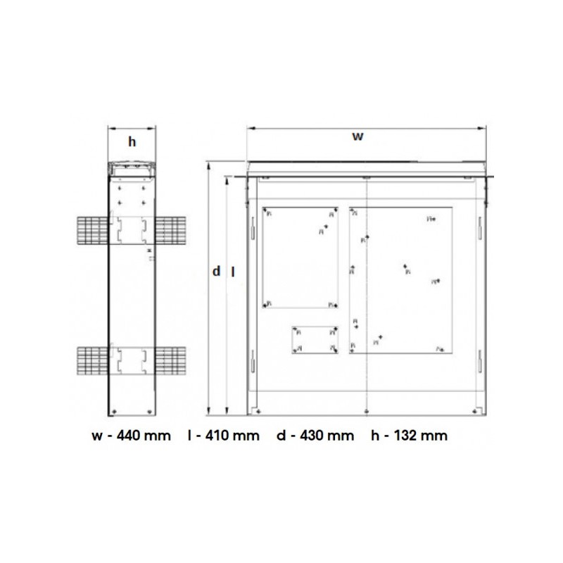 Zasilacz awaryjny UPS RTS-LI-3k0-3U-LCD-4x9