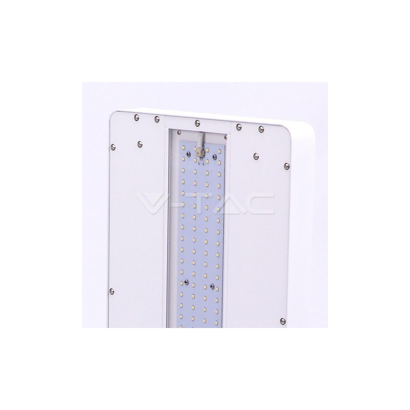 Oprawa Podłogowa V-TAC 80W LED Potencjometr Ściemniający Biała Okrągła 4000K VT-8500