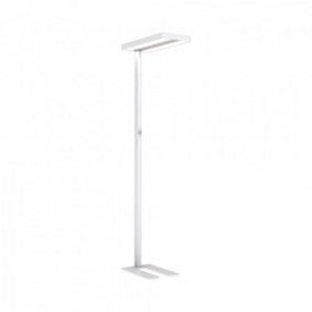 Oprawa Podłogowa V-TAC 80W LED Potencjometr Ściemniający Biała Kwadrat 4000K VT-8600