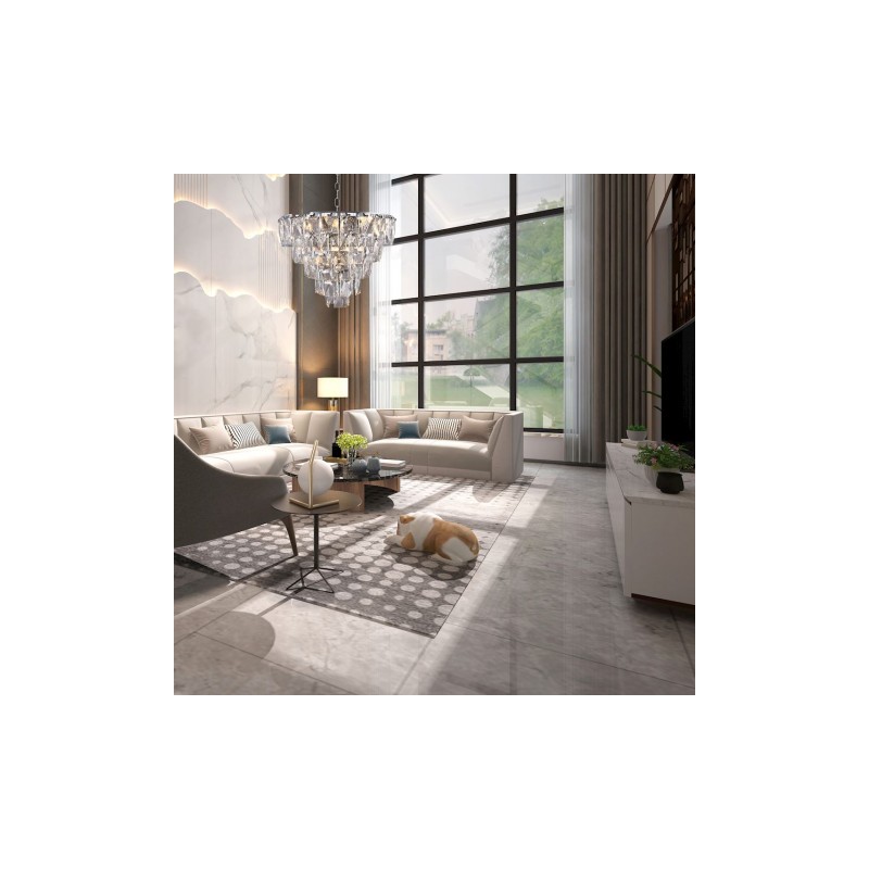 Żyrandol CHELSEA CHROME 6xE14