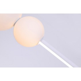 Biała lampa wisząca SANDRA 3 WH AZ4426