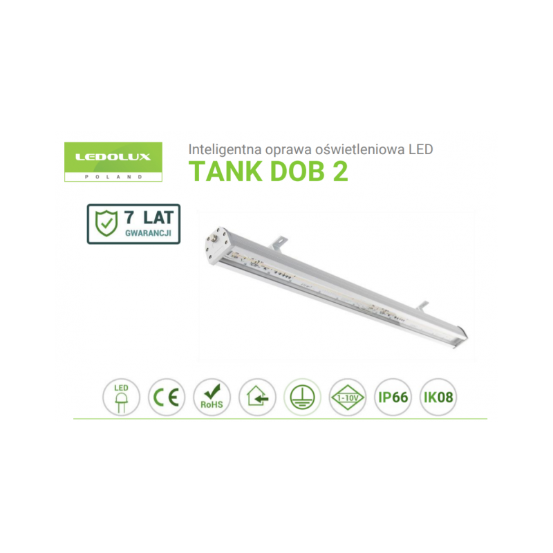 Oprawa LED TANK DOB 2 140W DALI