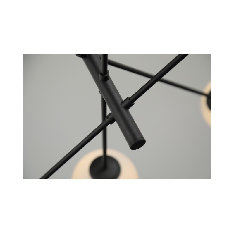Lampa wisząca OVIEDO 8 BK/BK AZ4422