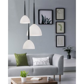 Trzypunktowa lampa wisząca ELIZA 3 BLACK AZ3333