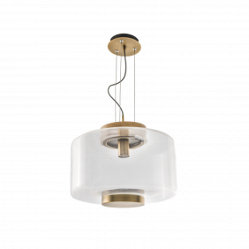 Lampa wisząca szklana SOREL