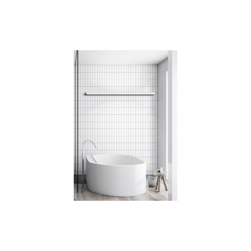 Lampka LED nad lustro 35W 150cm czarna TOPAZ - 4000K