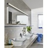 Lampka LED nad lustro 35W 150cm czarna TOPAZ - 4000K