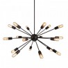 Lampa Industrialna Metalowa Czarna Orbit
