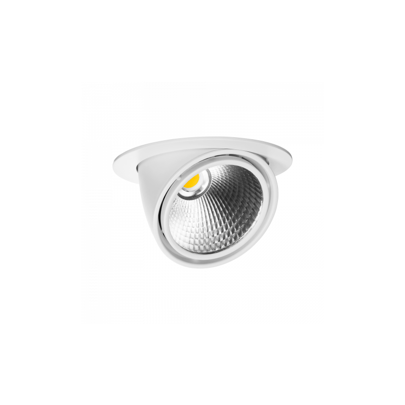 Punktowy biały reflektor LED 50ST SAL SILENA BREAD 27W DIM - 2700K