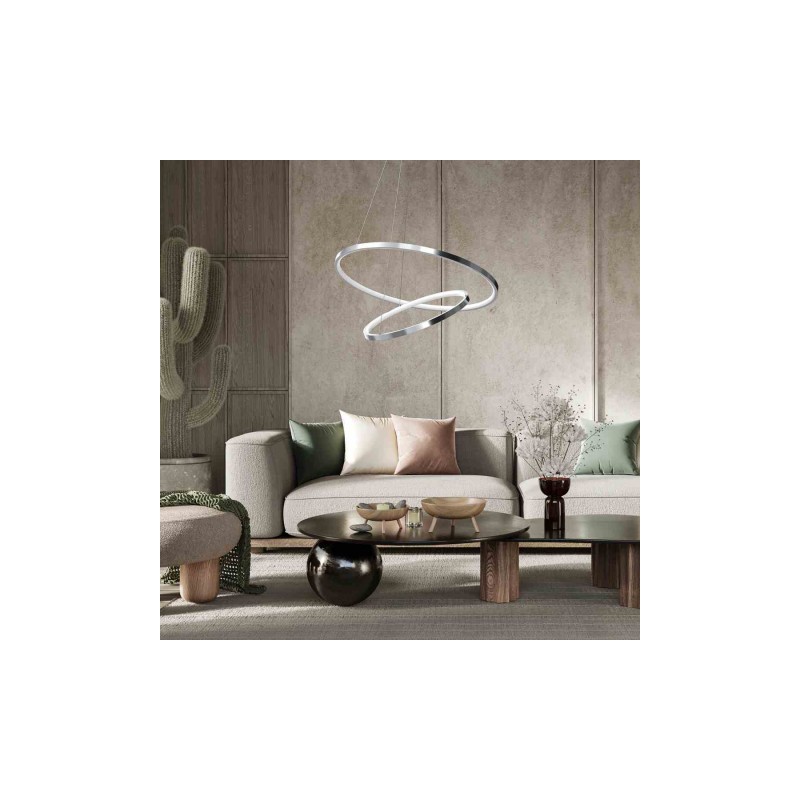Lampa wisząca ROTONDA CHROME 51W LED