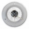 Plafoniera LED ZONDA BLACK 48W z wentylatorem
