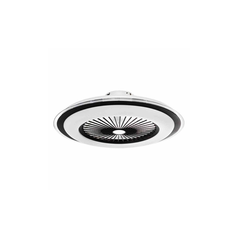 Plafoniera LED ZONDA BLACK 48W z wentylatorem