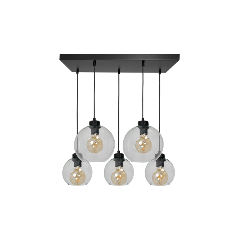 Lampa wisząca SOFIA CLEAR 5xE27