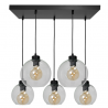 Lampa wisząca SOFIA CLEAR 5xE27