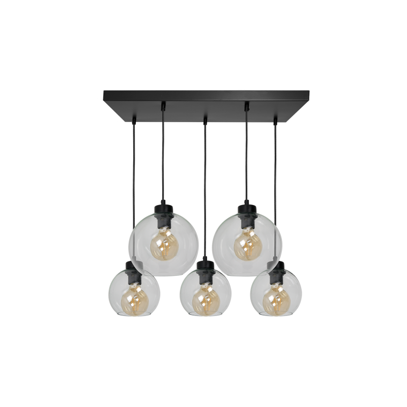 Lampa wisząca SOFIA CLEAR 5xE27