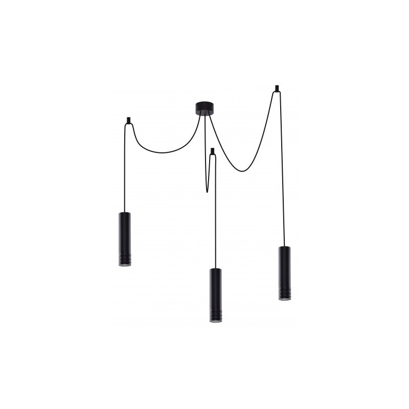 LOCUS L PENDANT 3 BLACK