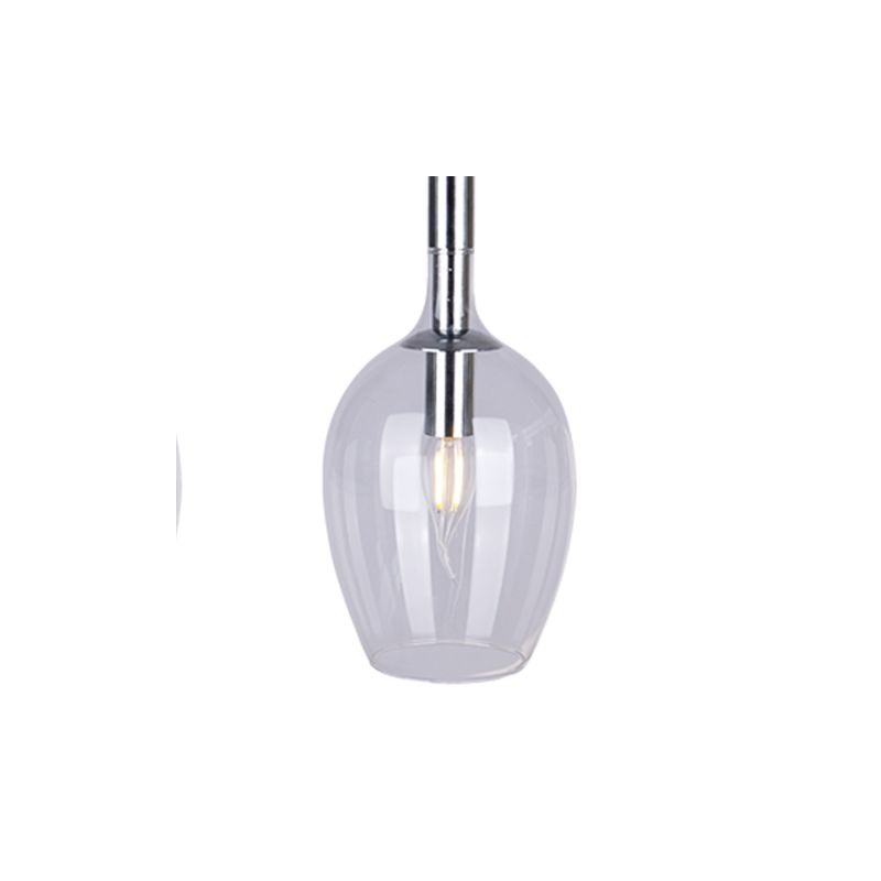 Wisząca szklana lampa TANGO 3xE14