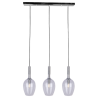 Wisząca szklana lampa TANGO 3xE14