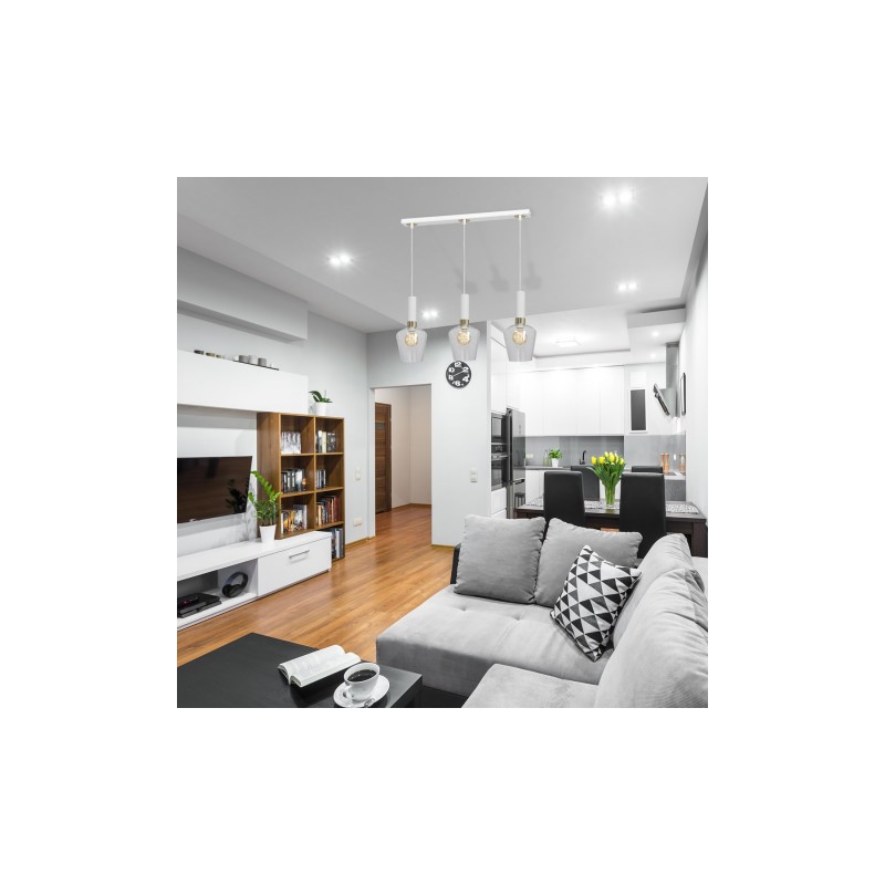 Lampa wisząca ROMA WHITE 3xE27