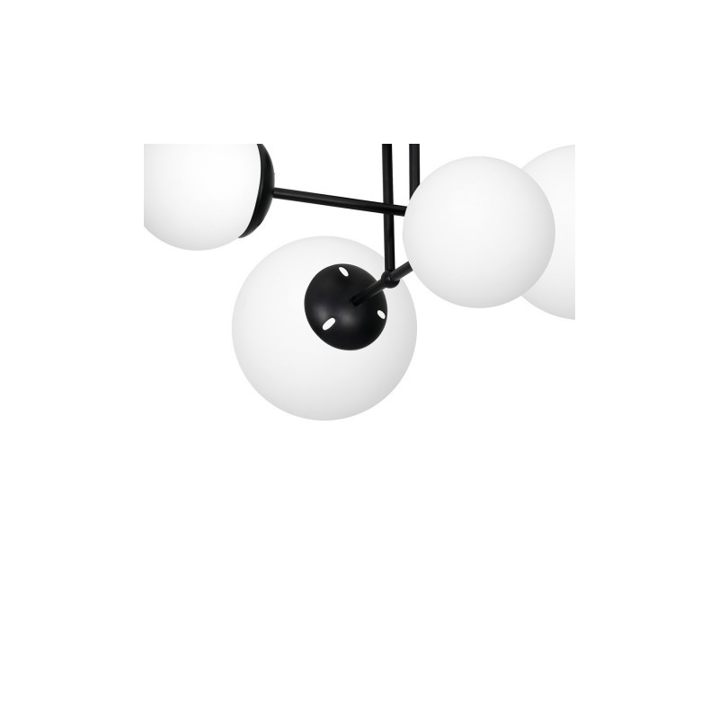 Lampa sufitowa LIMA BLACK 4xE14