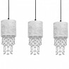 lampa wisząca ALMERIA SILVER/CHROME 3xE27