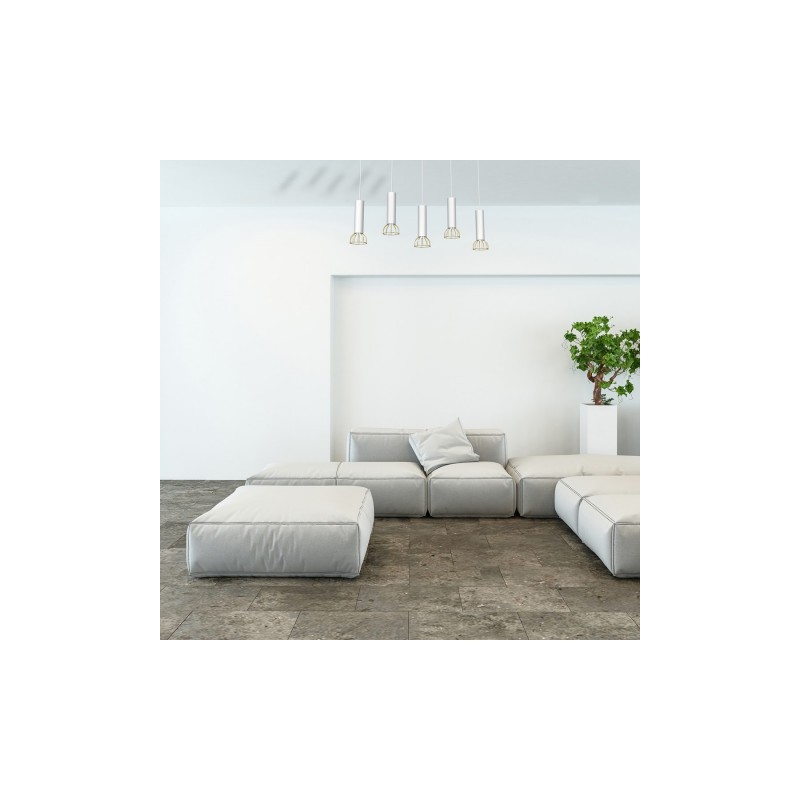 Lampa wisząca DANTE White/Gold 5xGU10