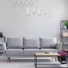 Lampa wisząca DANTE White/Gold 5xGU10