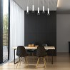 Lampa Wisząca DANTE SILVER 5xGU10