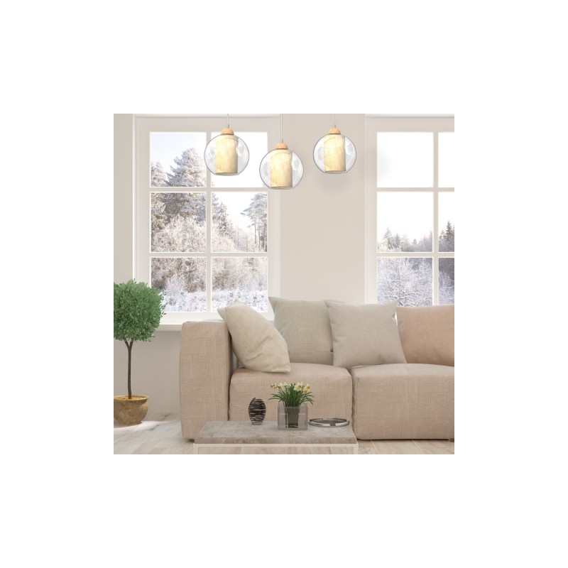 Lampa wisząca TELA 3xE27