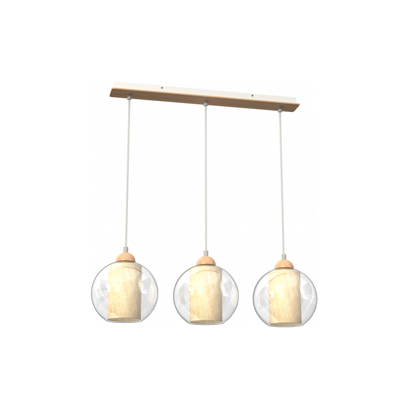 Lampa wisząca TELA 3xE27