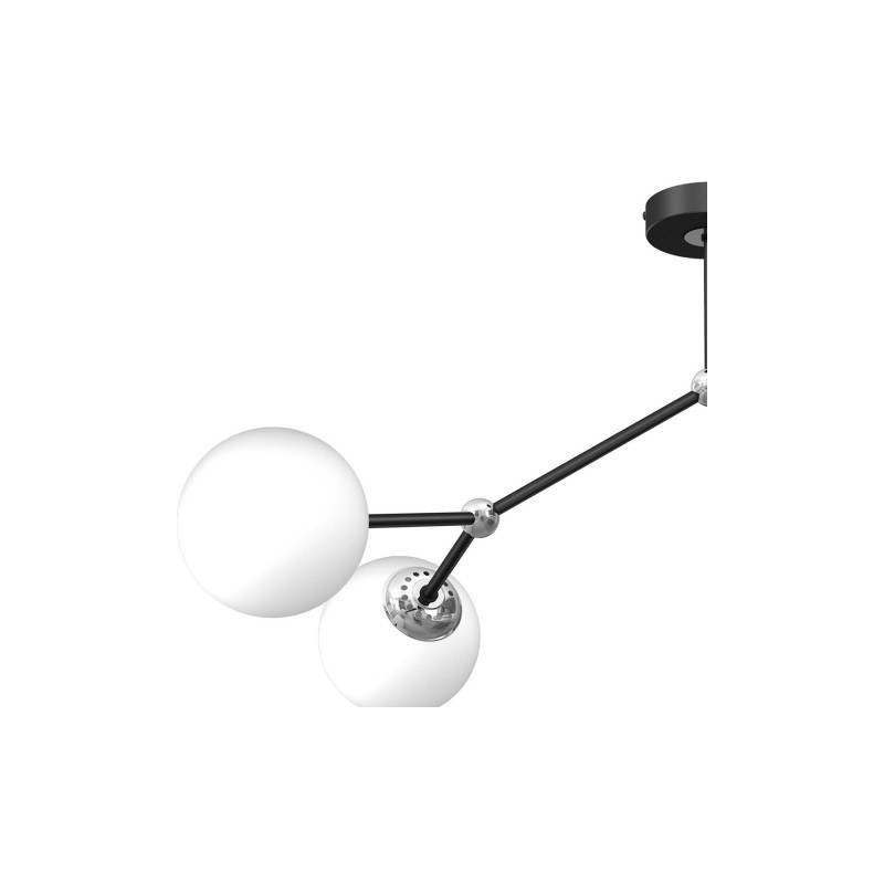 Lampa sufitowa JOY BLACK 4xE14
