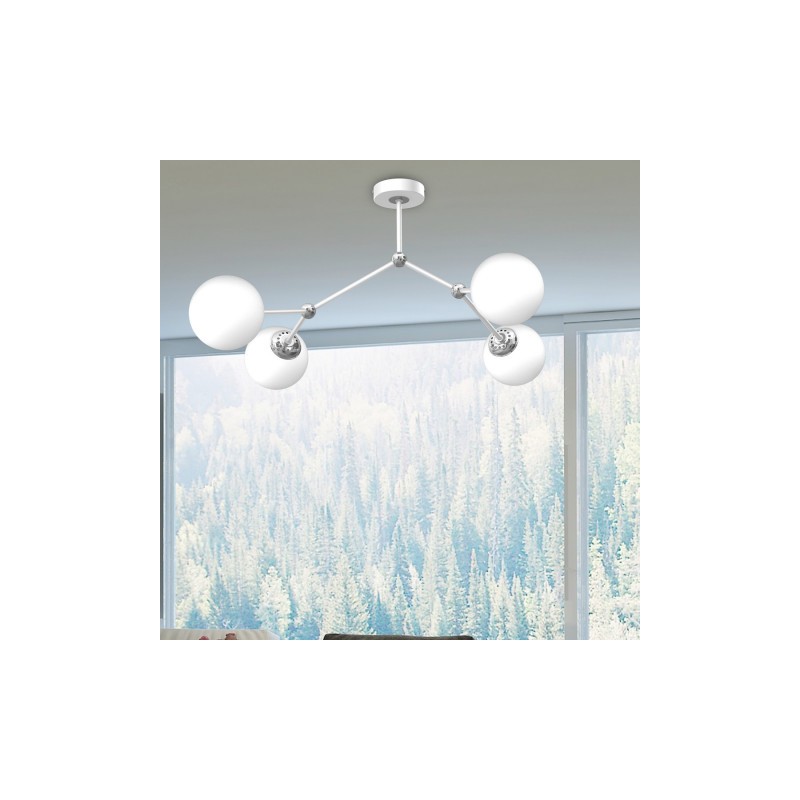 Lampa sufitowa JOY WHITE 4xE14