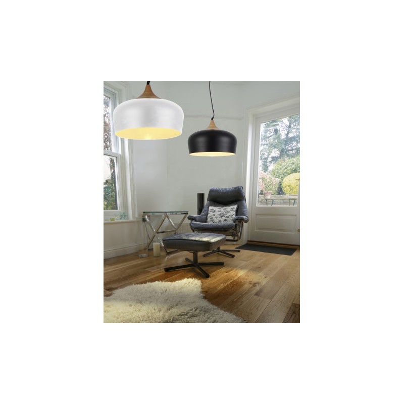 Lampa wisząca czarna PARMA