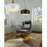 Lampa wisząca czarna PARMA