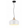 Nowoczesna lampa wisząca biała PARMA