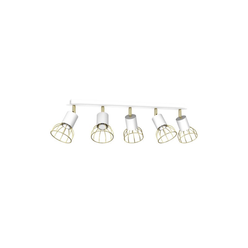 Lampa sufitowa DANTE White/Gold 5xGU10