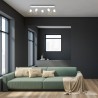 Lampa sufitowa DANTE White/Gold 5xGU10