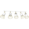 Lampa sufitowa DANTE White/Gold 5xGU10
